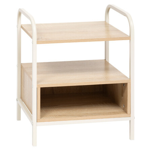 Atmosphera Table de Chevet Naomi - 2 Tiroirs - Meuble