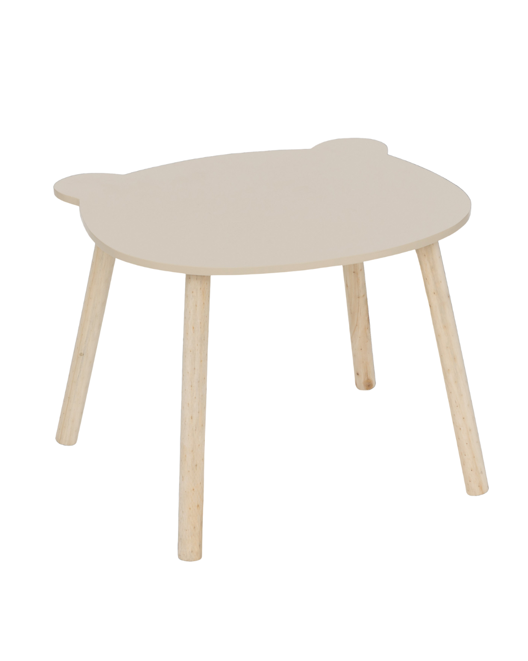Atmosphera Kids Tekentafel/Kindertafel Teddybeer Ø60cm - Beige