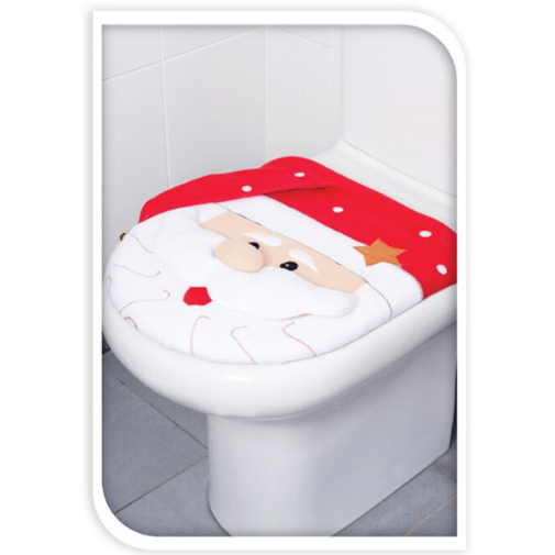 Home & Styling Kerst WC-hoes - Santa