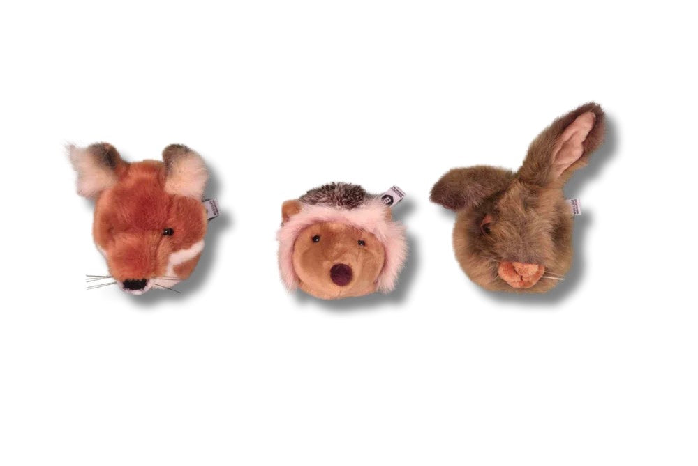 Wild &amp; Soft Baby room accessories - Mini Animal Heads - Bear