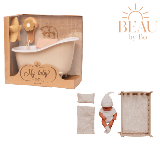 BEAU by Bo Mrs Ertha Lupitas pop Joy + Tubby Poppenbadje Ivory