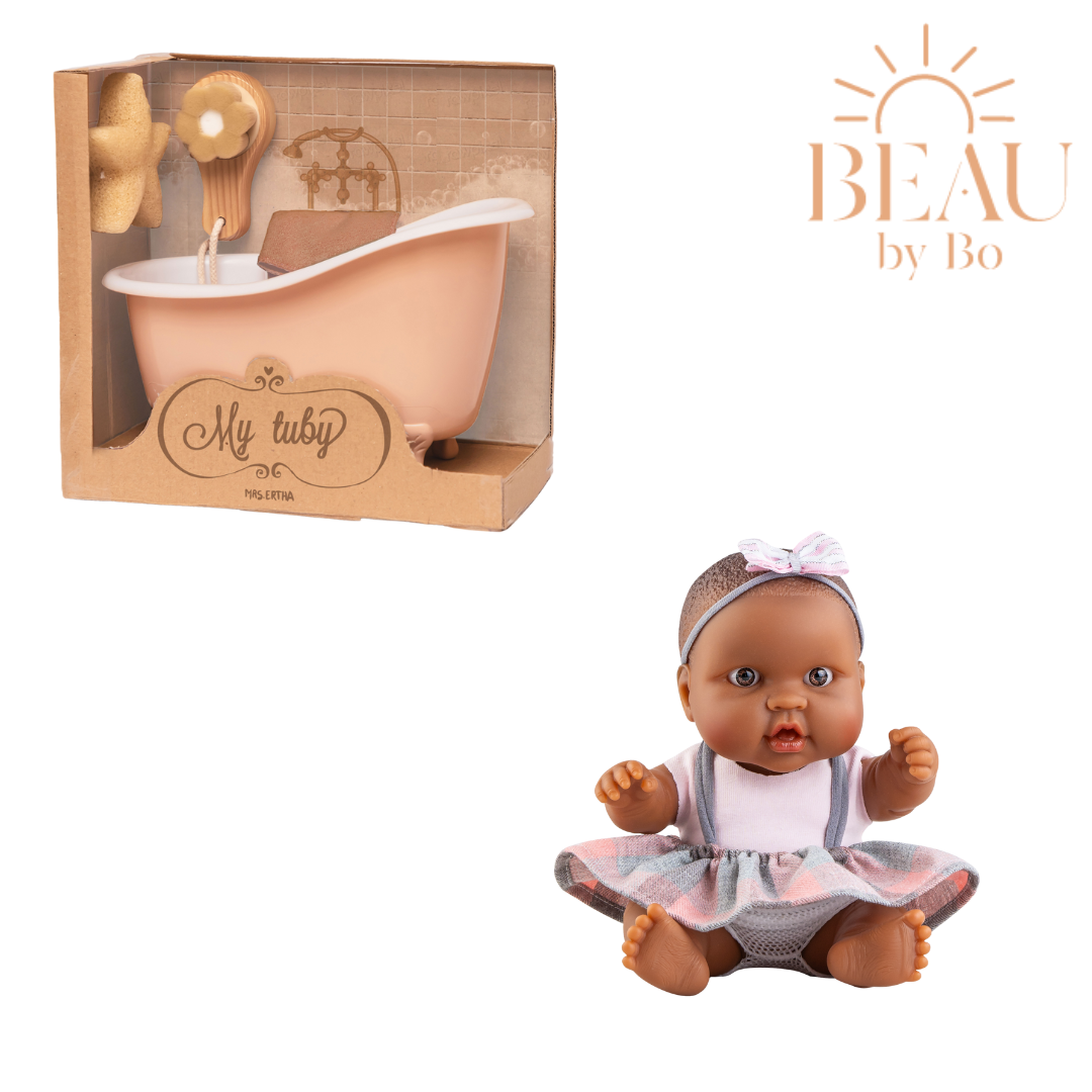 BEAU by Bo Paola Reina Puppegie Hebe pop + Mrs Ertha Tubby Poppenbadje Coral