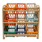 Renee Rattan Storage Furniture Natural / Orange / Blue / Green (Pré-commande)