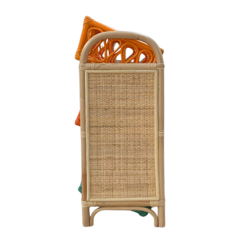 Renee Rattan Storage Furniture Natural / Orange / Blue / Green (Pré-commande)