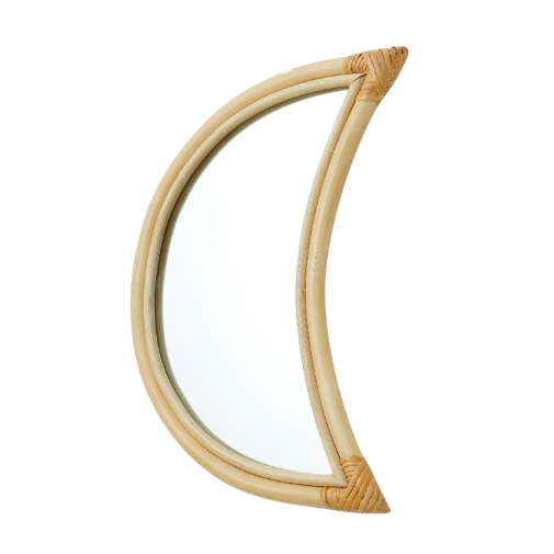 Moon Rattan Mirror (précommande)