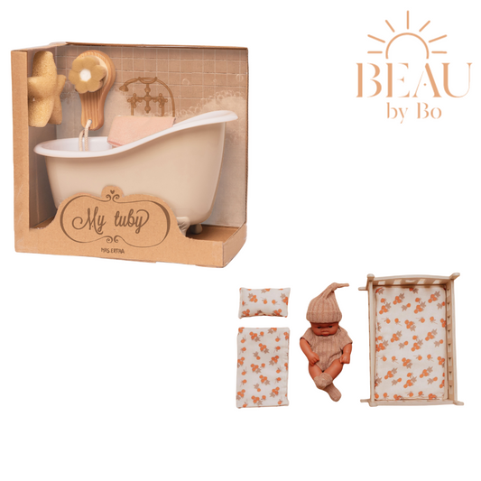 BEAU by Bo Mrs Ertha Lupitas pop Julie + Tubby Poppenbadje Ivory