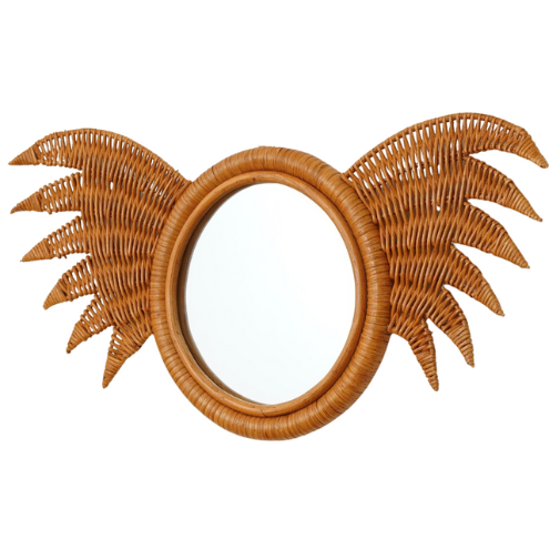 Draken Wings Rattan Mirror (précommande)