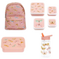 A Little Lovely Company Back to school set - Rugzak/Drinkfles/4 Snackdozen/Bentobox - Vlinders