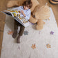 Lorena Canals Cuddly pouf - Planet Bee - Sleepy Bear - 30x100x70cm