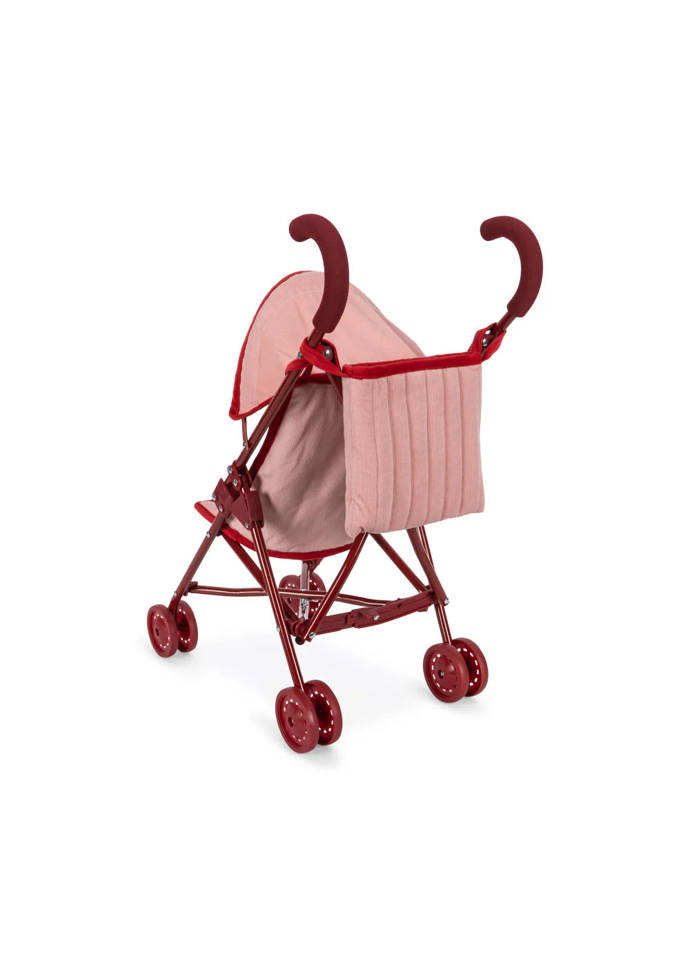 Konges Sløjd Zoë Lulu Poppenwagen/Doll Stroller/Buggy - Strawberry Ice