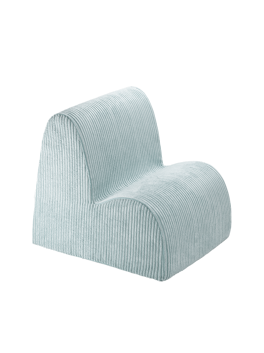 Wigiwama Corduroy Cloud Chair / Fauteuil - 60x50x50cm - Peppermint Green