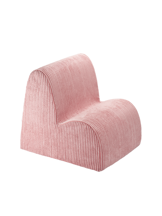 Wigiwama Corduroy Cloud Chair / Fauteuil - 60x50x50cm - Pink Mousse
