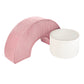 Wigiwama Corduroy Pouffe Set / Poef Set - 92x65x26cm - Pink Mousse