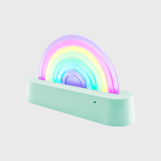 Lalarma Nachtlampje Dancing Rainbow - 18x11x4cm - Mint