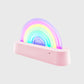 Lalarma Nachtlampje Dancing Rainbow - 18x11x4cm - Pink