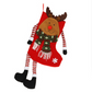 Kerst - Kerst sok - Sok - Met kerstfiguur - 4 Designs - Rood