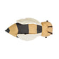 Lorena Canals Wasbaar kussen - Planet Bee - Buzzy Bee - 14x36cm