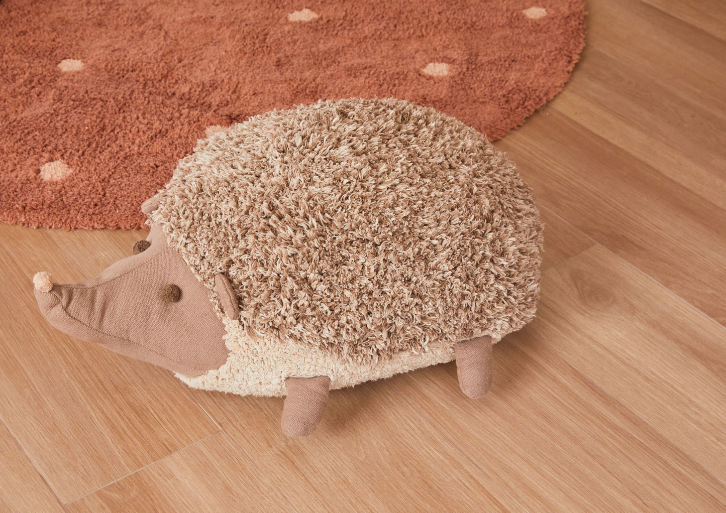 Lorena Canals Washable floor cushion - Hedgehog - 50x65cm