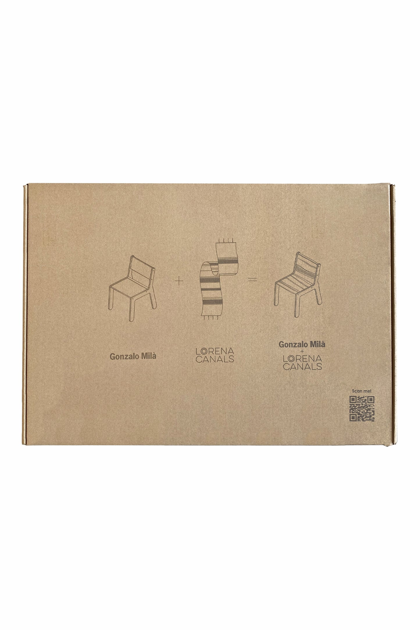 Lorena Canals Highchair - Sillita ABC Nude - 52x31x39cm