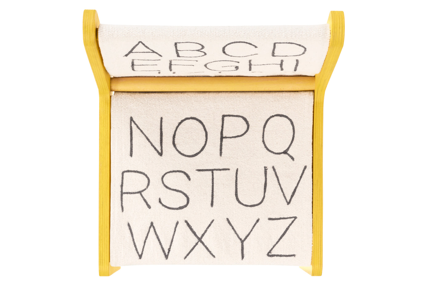 Lorena Canals Kinderstoel - Sillita ABC Yellow - 52x31x39cm