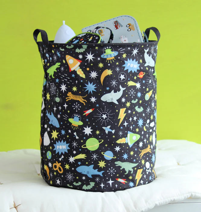 A Little Lovely Company Storage basket/Toy basket children's room - Vehicles