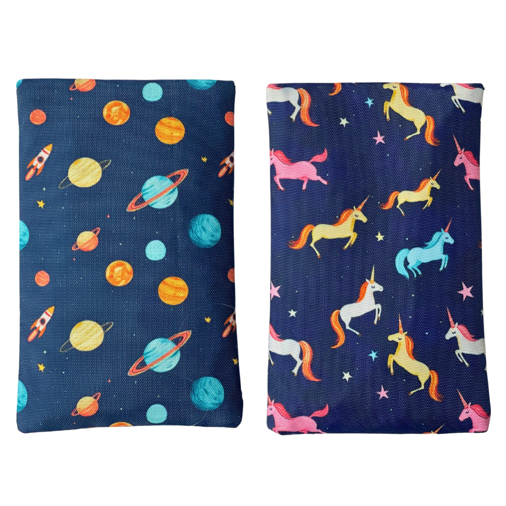 Yumbox Gel Ice Packs/Koelelementen - Set van 2 stuks - 18x10x0,6cm - Ruimte & Eenhoorns