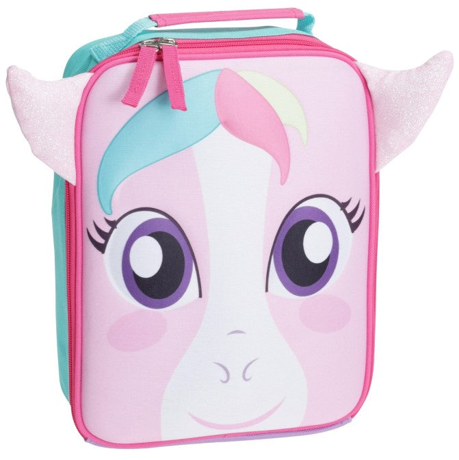 Home &amp; Styling Cool bag unicorn 20x7x26cm - Pink