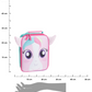 Home &amp; Styling Cool bag unicorn 20x7x26cm - Pink