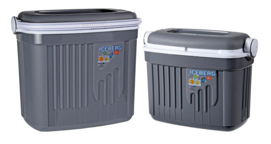 Home &amp; Styling Cool box Iceberg set of 2 - 8L + 32L - Dark gray