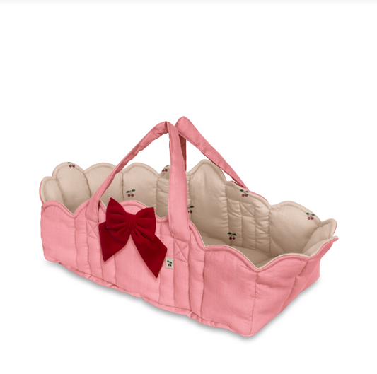 Konges Sløjd Lulu Bow Doll Lift/Poppenmand - Strawberry Ice