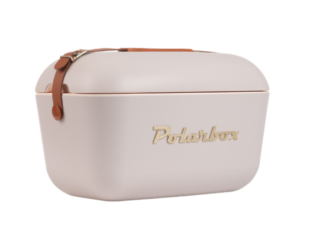 Polarbox Koelbox met schouderband 20L - 46x32x30cm - Pearl-Gold