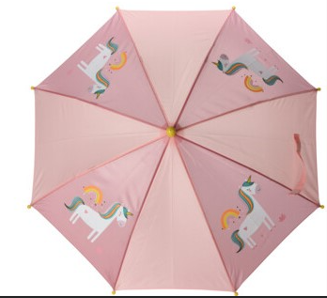 Children's umbrella dome - 3 Designs - Dino / Rocket / Unicorn 