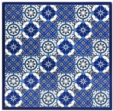 Fornord Coaster Square Mosaic Design