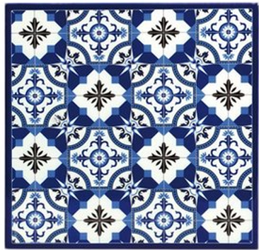 Fornord Coaster Square Mosaic Design