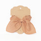 Mrs Ertha Scrunchies met strik - Blush