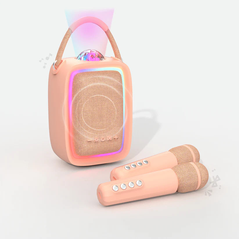 MOB Singy Party Luidspreker en Karaoke - Roze