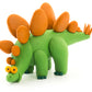 Hey Clay Dino's 15 pots - Dry clay - Via app - Suitable from 3 years - Multi