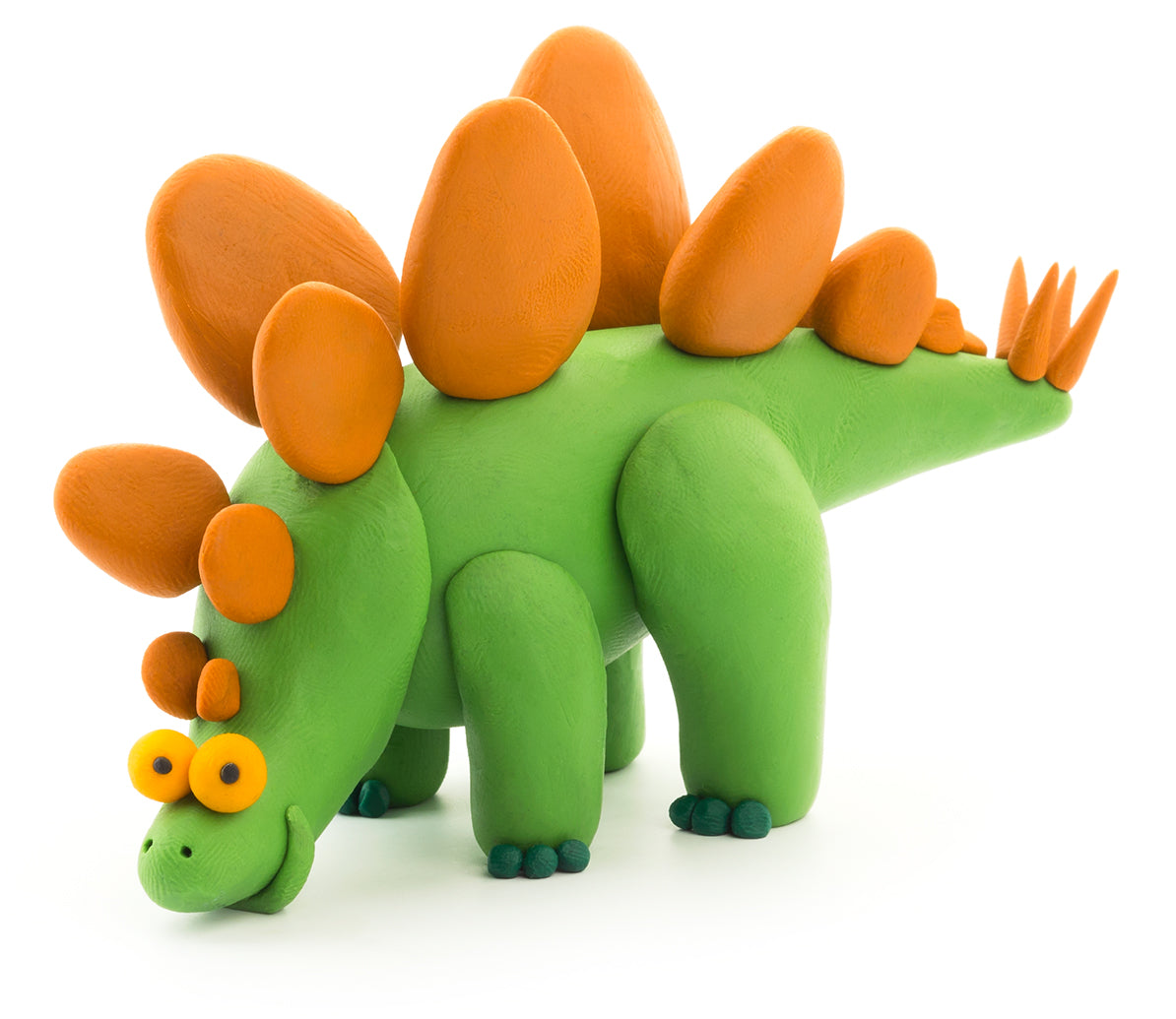 Hey Clay Dino's 15 pots - Dry clay - Via app - Suitable from 3 years - Multi