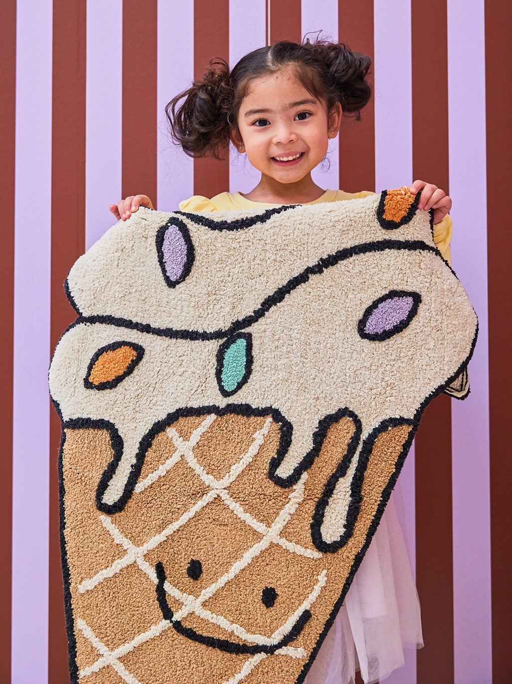 Tapis Petit Vloerkleed Ice Cream - 60x130cm - Multi