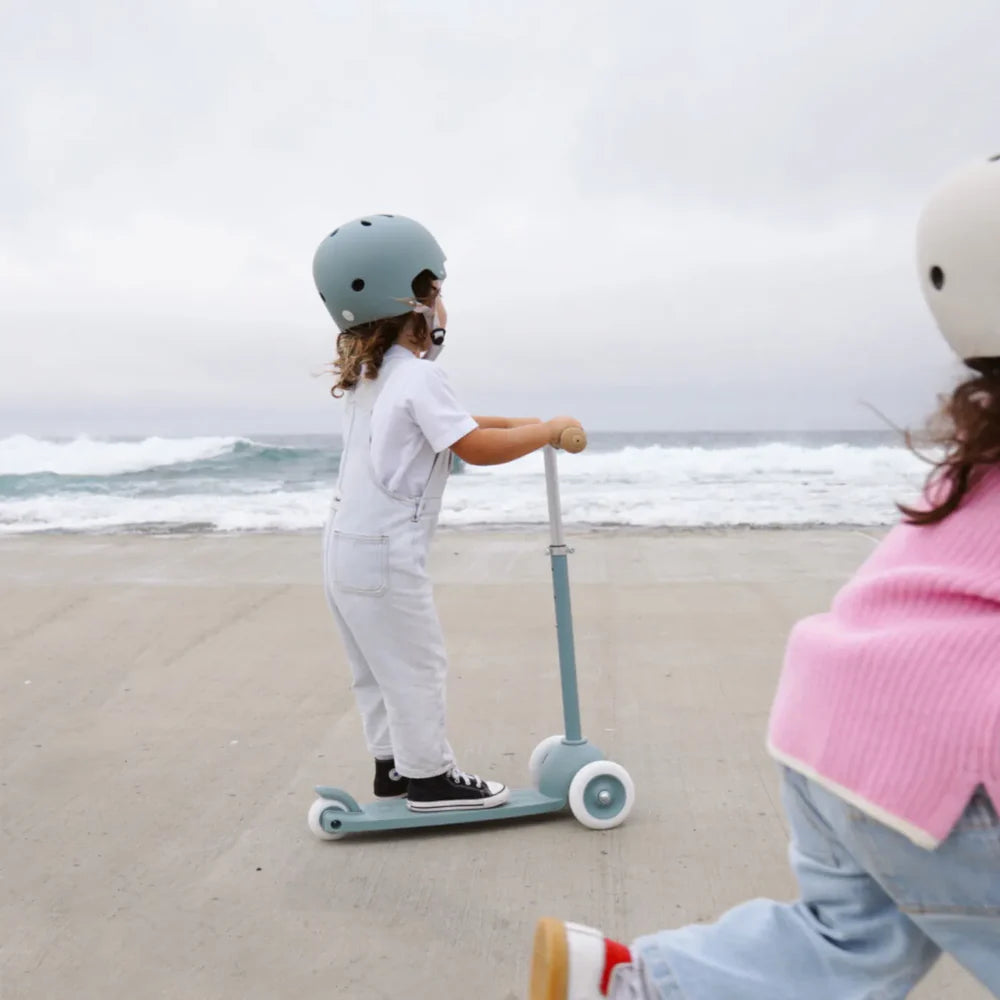 Konges Sløjd Draisienne avec cloche et panier en osier - Cerise