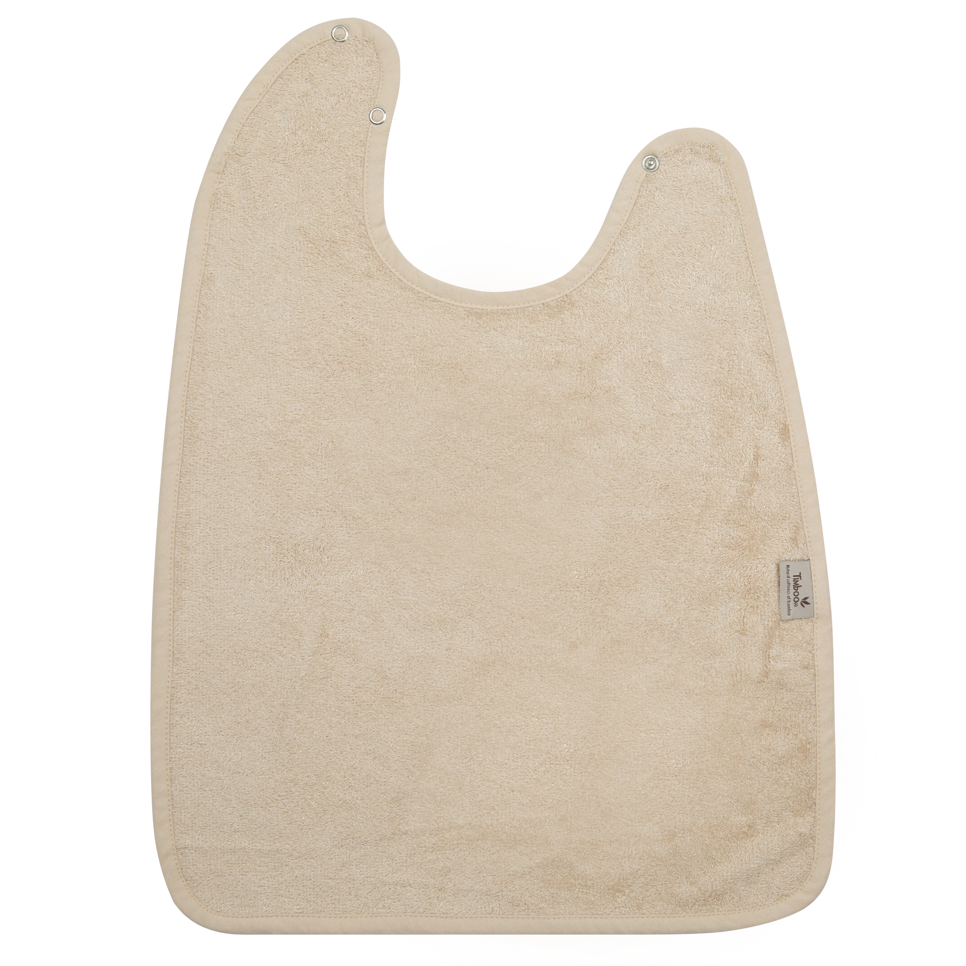 Timboo XXL bibs set of 2 - Extra soft - Apricot Blush/Misty Rose