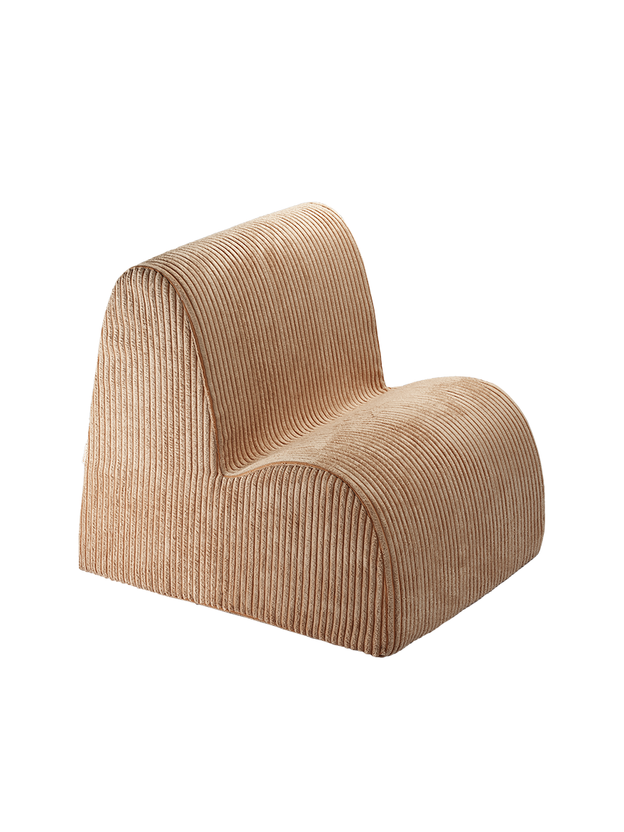 Wigiwama Corduroy Cloud Chair / Fauteuil - 60x50x50cm - Toffee
