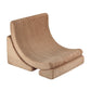 Wigiwama Corduroy Moon Chair / Fauteuil - 80x65x55cm - Toffee