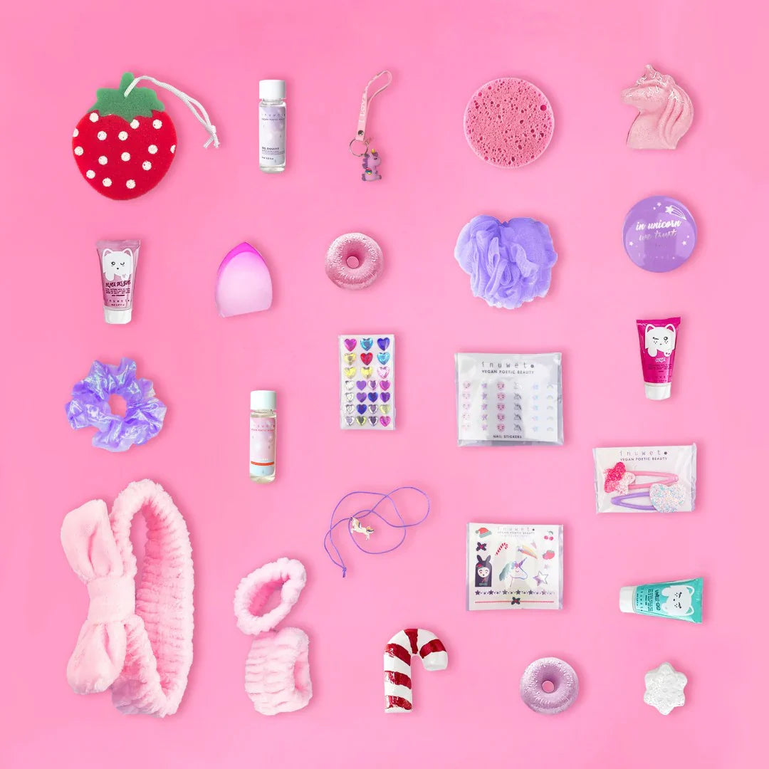 Inuwet Adventskalender 2025 - 24 beauty pakjes