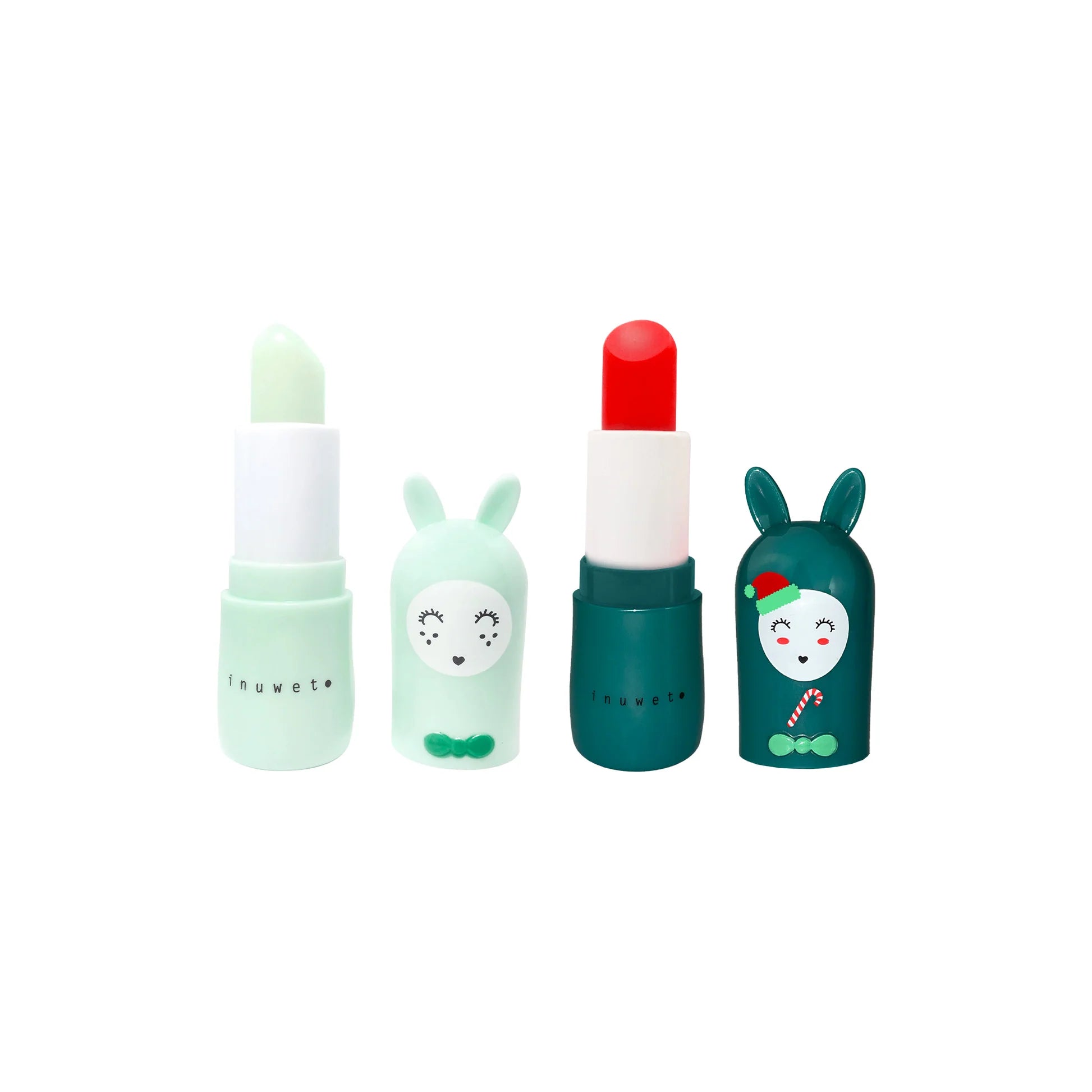 Inuwet Duo Set Verzorgende Lippenbalsem - Set van 2 stuks - Geschikt vanaf 3 jaar