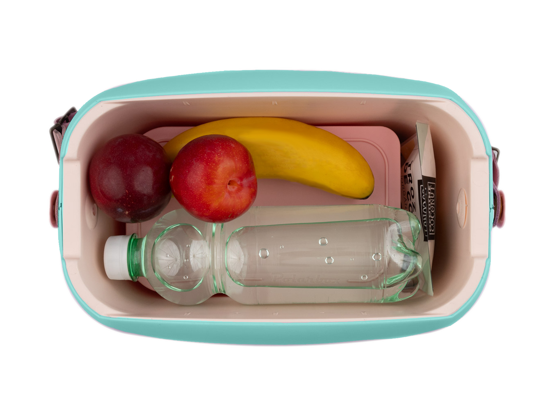 Polarbox Coolerbag 6L met 2 Lunchboxen - 34x19x26cm - Pastelgroen