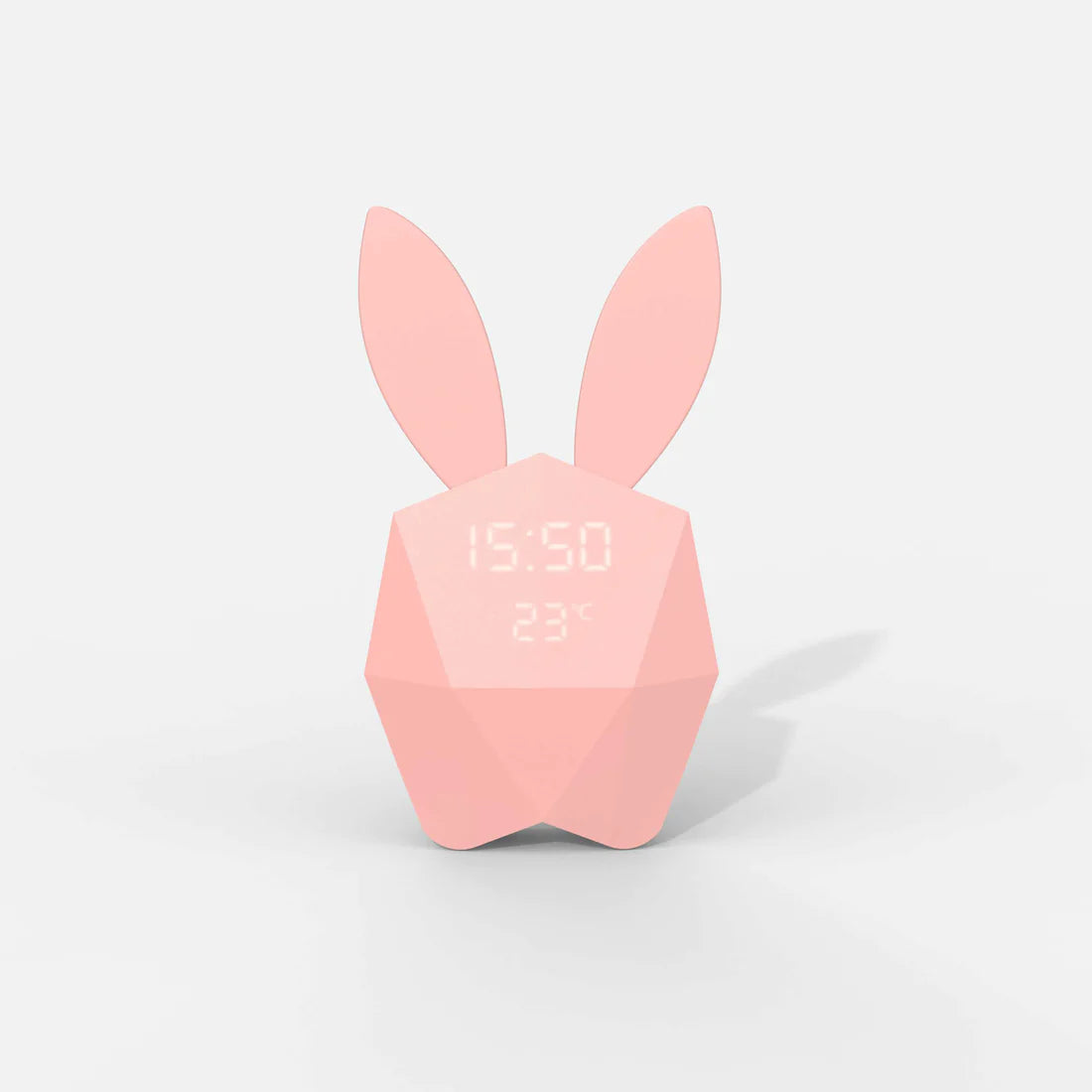 MOB Cutie Clock / Klok Connect - Konijnenklokje - Pink