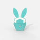 MOB Cutie Clock / Clock Connect - Rabbit Clock - Turquoise