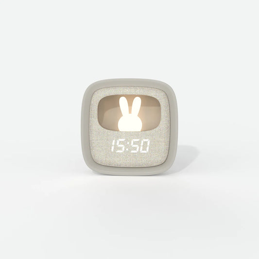 MOB Billy Clock - Rabbit clock and alarm clock - Gray