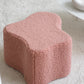 Wigiwama Teddy Cloud Pouffe / Poef - Ø40x25cm - Guava Pink